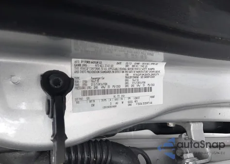 2013 Ford Focus Se z USA, uszkodzony, nr VIN 1FADP3K20DL285371